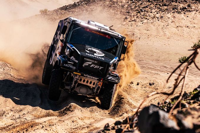 Teamgenoot Vaidotas Zala had wat meer problemen en werd achtste