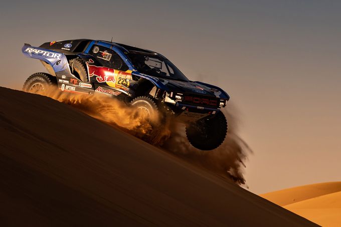 Carlos Sainz en Lucas Cruz