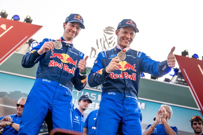 Mattias Ekstrom en Emil Bergkvis