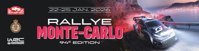 Event banner Rally Monte Carlo 2026