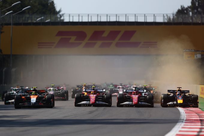 Start Formule 1 Grand Prix Mexico 2025