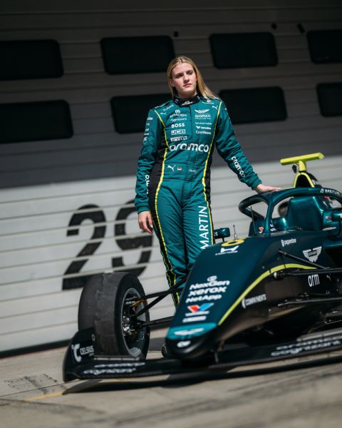 Mathilda Paatz, F1 Academy- en Aston Martin Aramco Academy-coureur