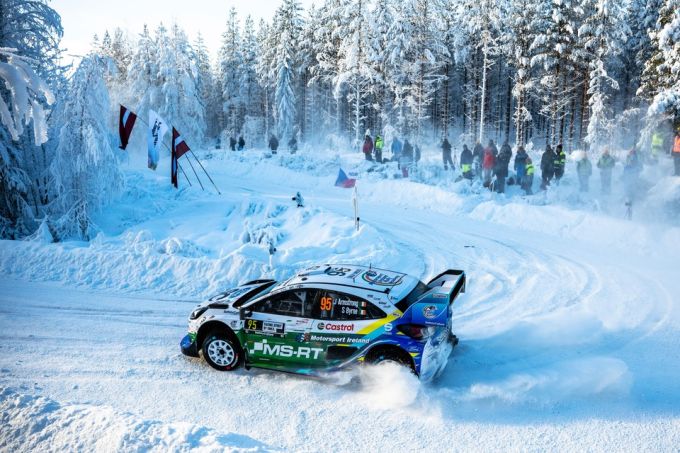 FIA WRC Rally Sweden 2026 Armstrong Byrne Ford M-Sport