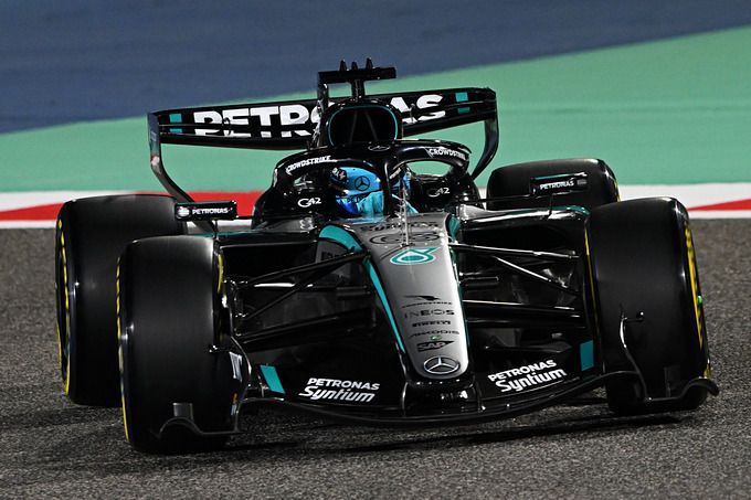 George Russell F1 Mercedes W17