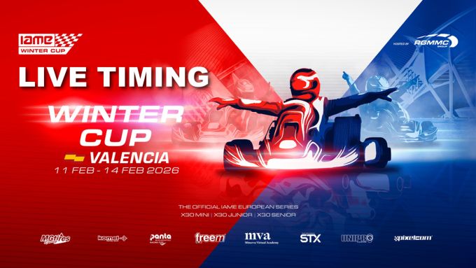 2026 IAME Winter Cup op het Kartodromo Internacional Lucas Guerrero in Valencia