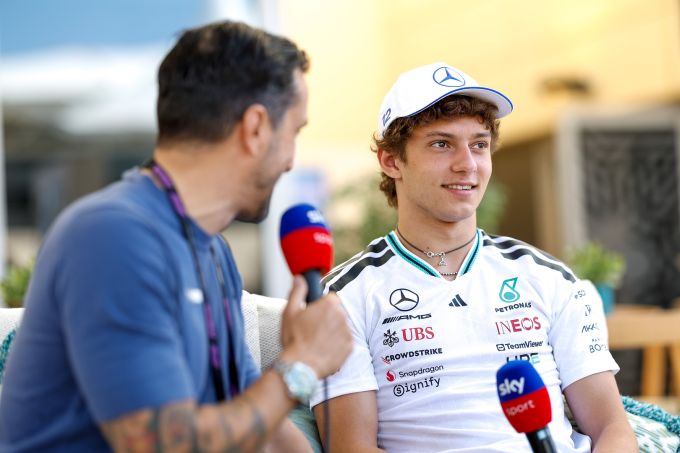 Kimi Antonelli Mercedes George Russell