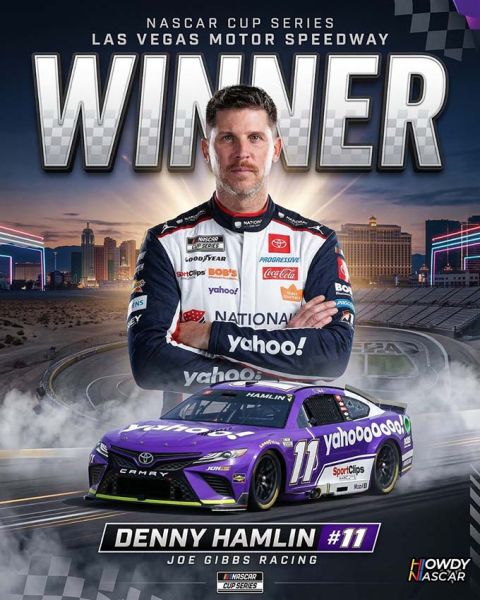 NASCAR Joe Gibbs Racing Denny Hamlin