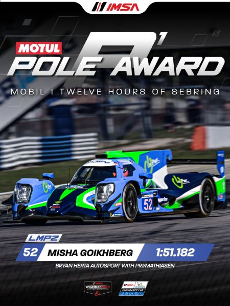 74e Mobil1 Twelve Hours of Sebring van 18 t/m 21 maart 2026
