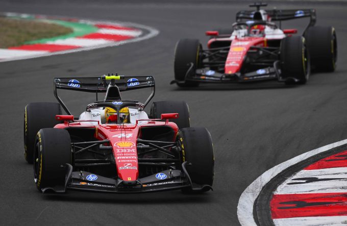 Ferrari Lewis Hamilton Charles Leclerc