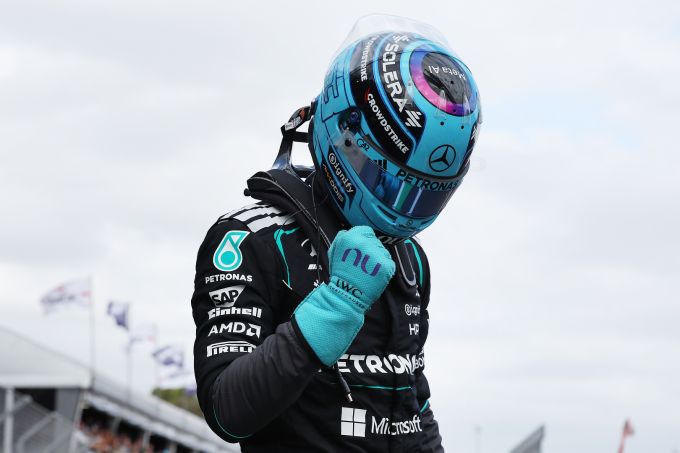 George Russell Mercedes Melbourne