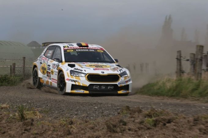 Belgian Rally Championship 2026 TAC Rally Tielt Cédric Cherain Jasper Vermeulen Skoda Fabia RS Rally2 2