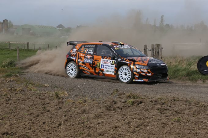 P1 Maxime Maxime Herman Renaud RC2 #5 Škoda Fabia RS Rally2