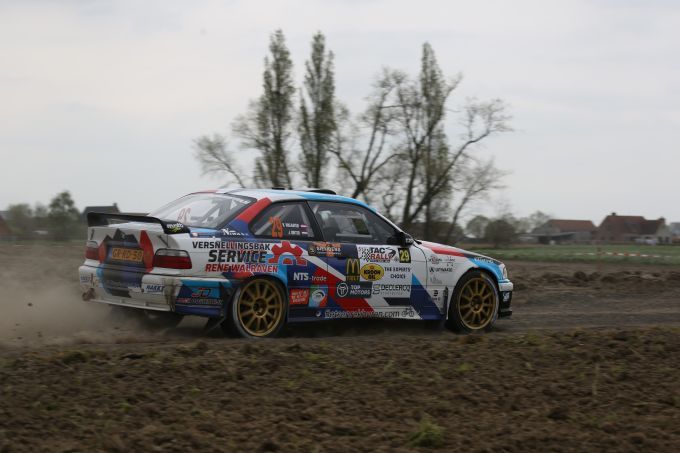 TAC Rally Belgian Rally Championship 2026 P22 overall en derde snelste Nederlander: René Walraven Joyce Ruiter #29 BMW E36 M3