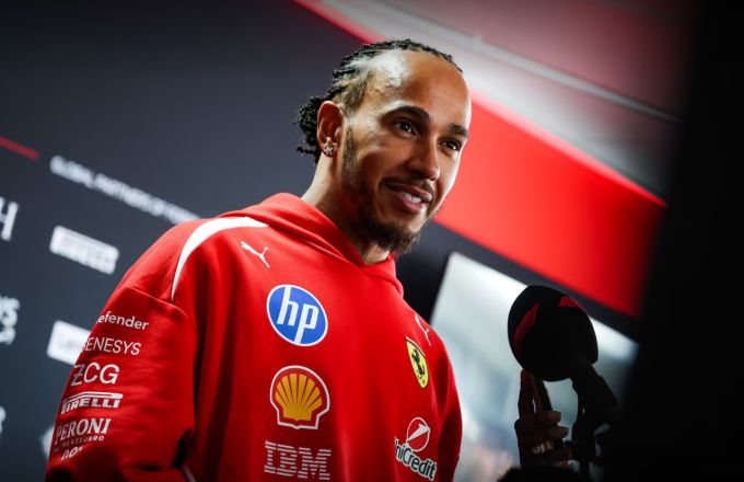 Lewis Hamilton Ferrari Charles Leclerc