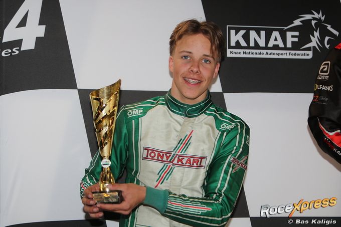 Weer podium Sam Geluk