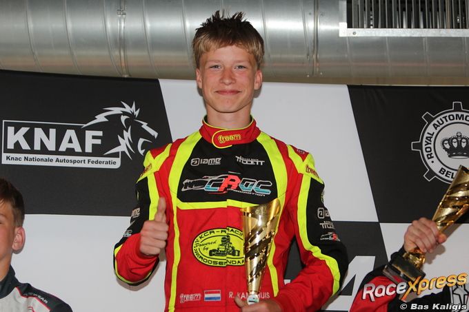 Ronan Kamphuis wint in Genk