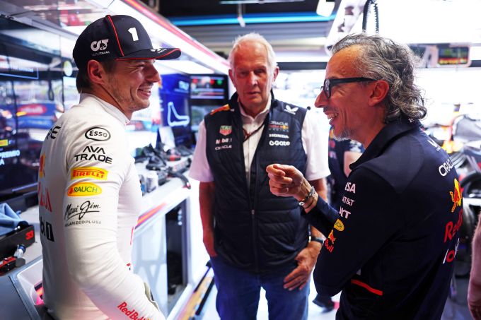 Max verstappen Helmut Marko Laurent mekies
