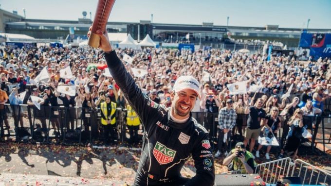 Porsche celebrates 75 years of motorsport at home Porsche E-Prix in Berlin 8