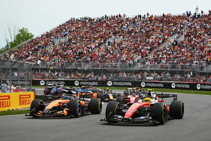 Uitslag Sprintrace Grand Prix Canada Formule 1