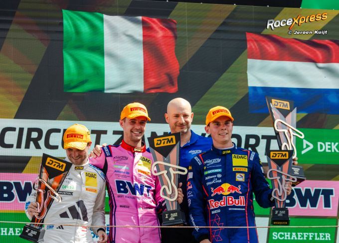 DTM 2026 Circuit Zandvoort Race 1 zaterdag podium
