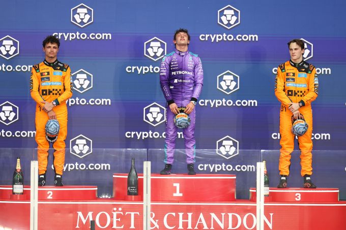 Lando Norris Oscar Piastri Kimi Antonelli