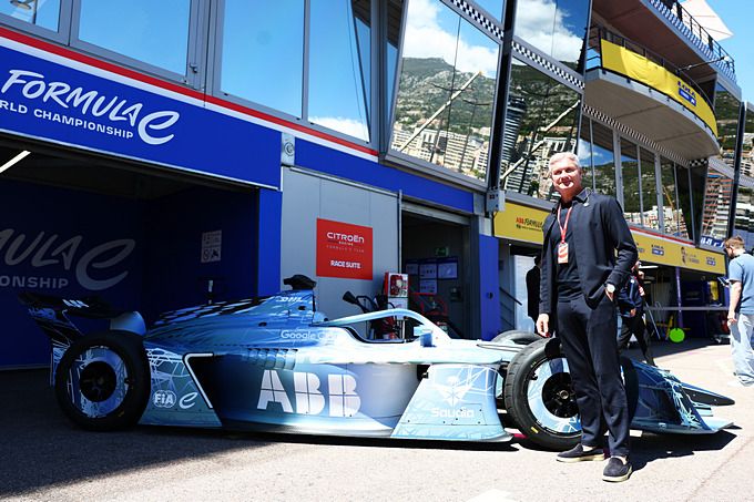 David Couldhard is enorm verrast over de nieuwe GEN4 Formula E-auto