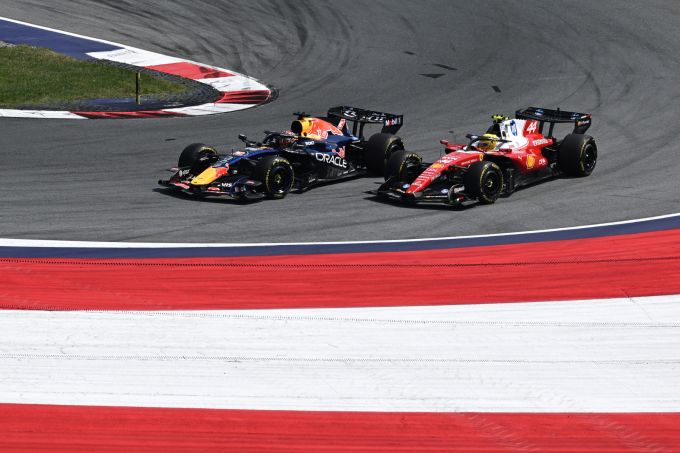 Lewis Hamilton Ferrari Oostenrijk