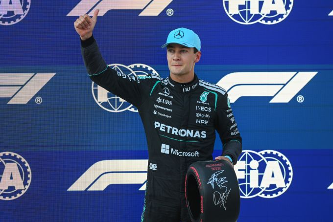 George Russell Mercedes GP Oostenrijk