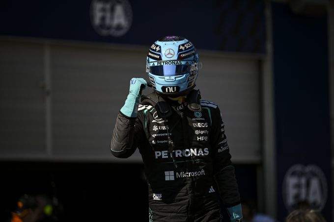 George Russell Mercedes GP Oostenrijk