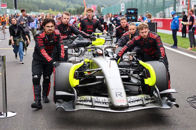 Audi Revolut F1 Team Grand Prix van België 2026 Zondag