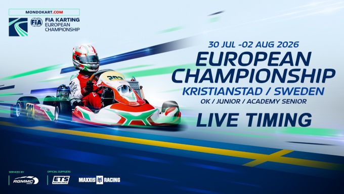 FIA Karting European Championship – OK, OK Junior en Academy Senior op de Åsum Ring in Kristianstad
