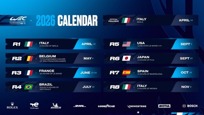 Update: FIA WEC Calendar 2026: Annulering races in Qatar en Bahrein: FIA bevestigt Barcelona en Monza voor de laatste twee races!