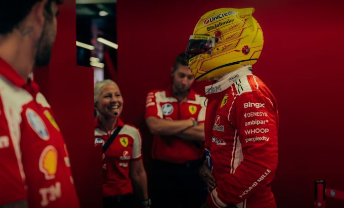 Lewis Hamilton Ferrari Hongarije