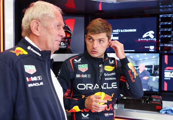 Helmut Marko Max Verstappen Jos Verstappen Raymond Vermeulen