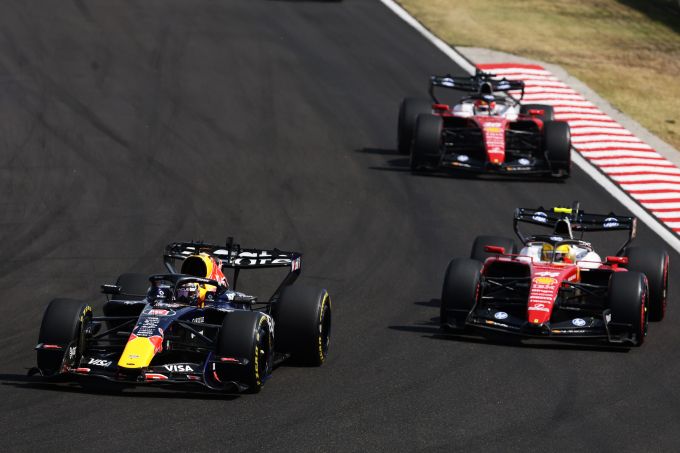 Max Verstappen Red Bull Lewis Hamilton Ferrari Hungaroring Hungarian Grand Prix