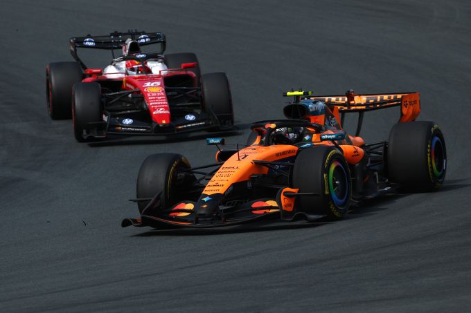 Formule 1 sprintrace Charles Leclerc George Russell