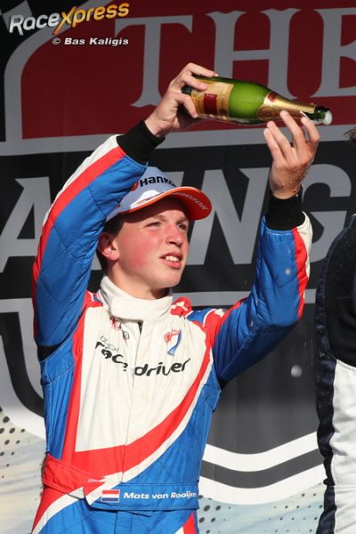 Mats van Rooijen podium