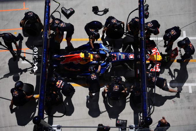 Formule 1 pitstops F1 Max Verstappen